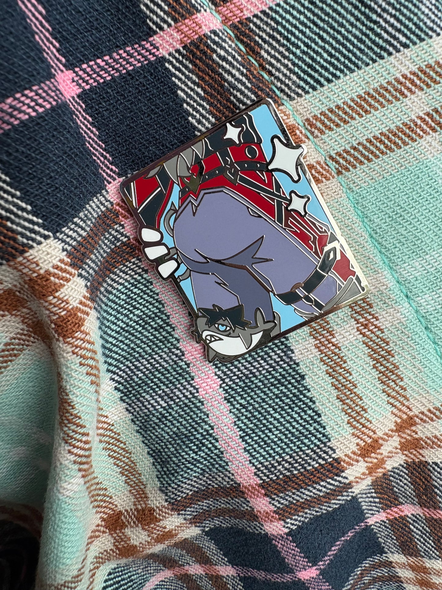 Wriothesley's bun Enamel Pin