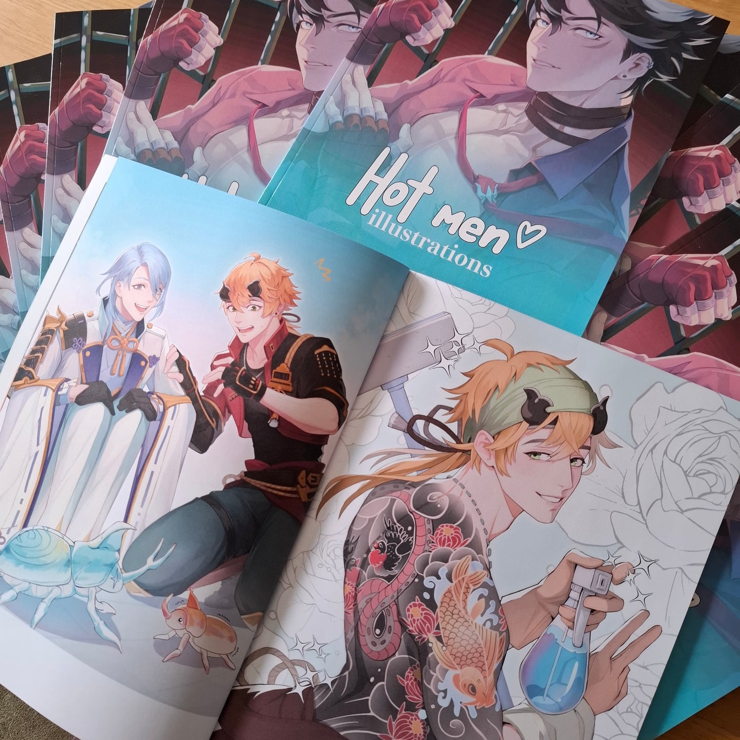 Hot Men Illustrations Artbook