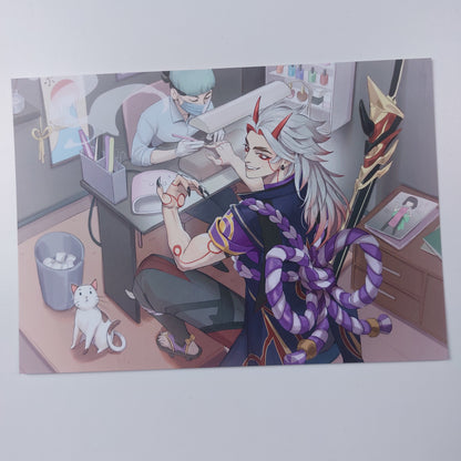Itto print white background