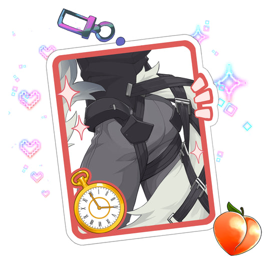 Lycaon bun keychain 6,3 cm