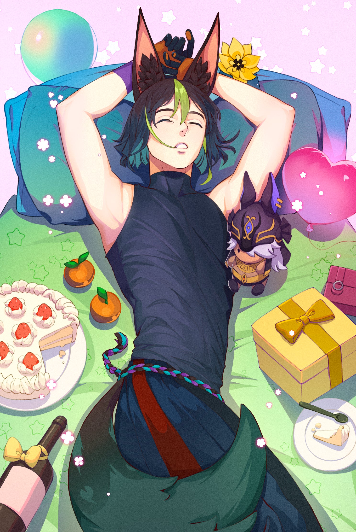 tighnari birthday print preview